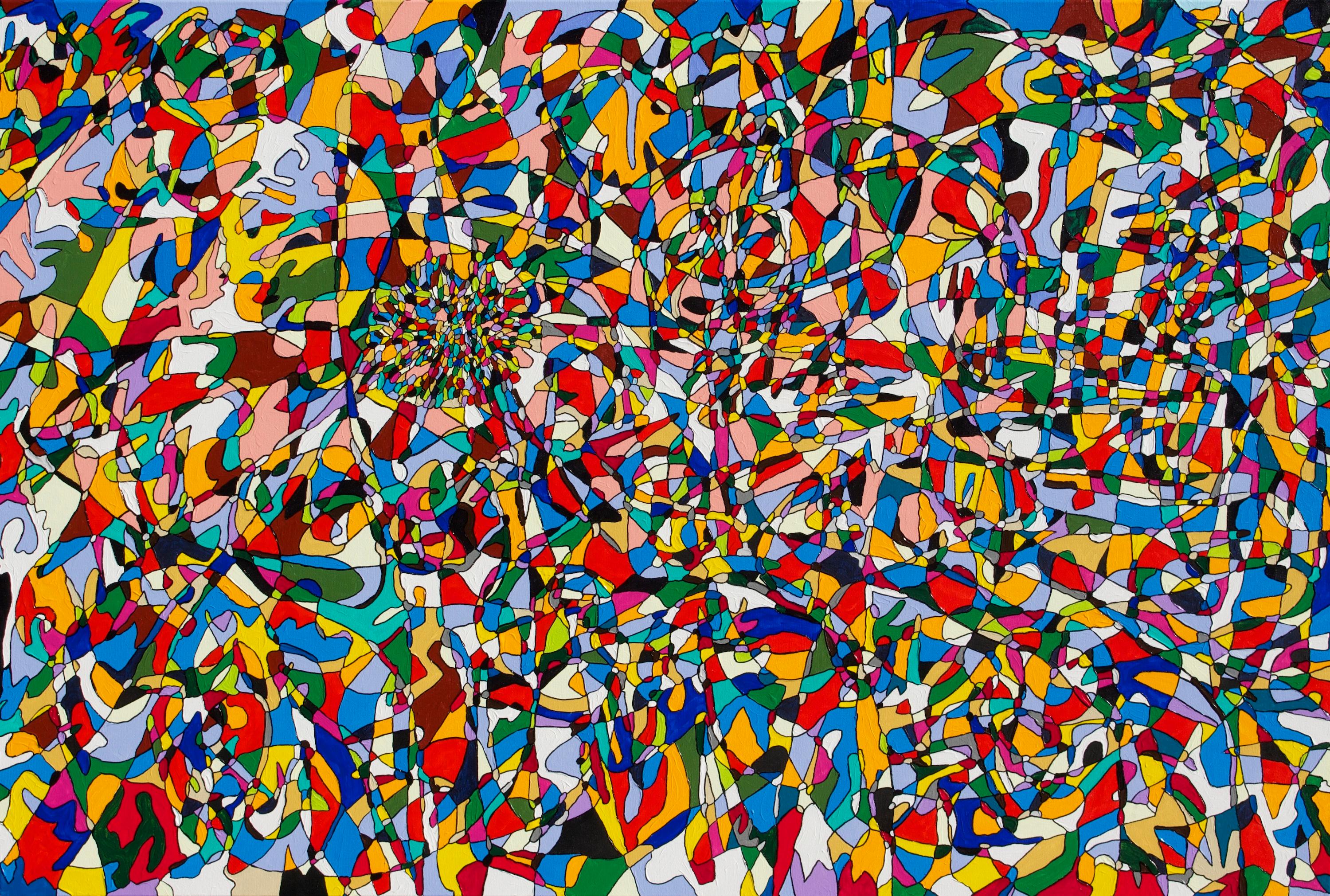 Acrilici e inchiostro su tela

Albrecht Behmel è un artista tedesco nato nel 1971 che vive e lavora a Freudenstadt, in Germania. Albrecht è uno scrittore di best-seller e vincitore del German National Academy of Arts Award Albrecht ha conseguito il