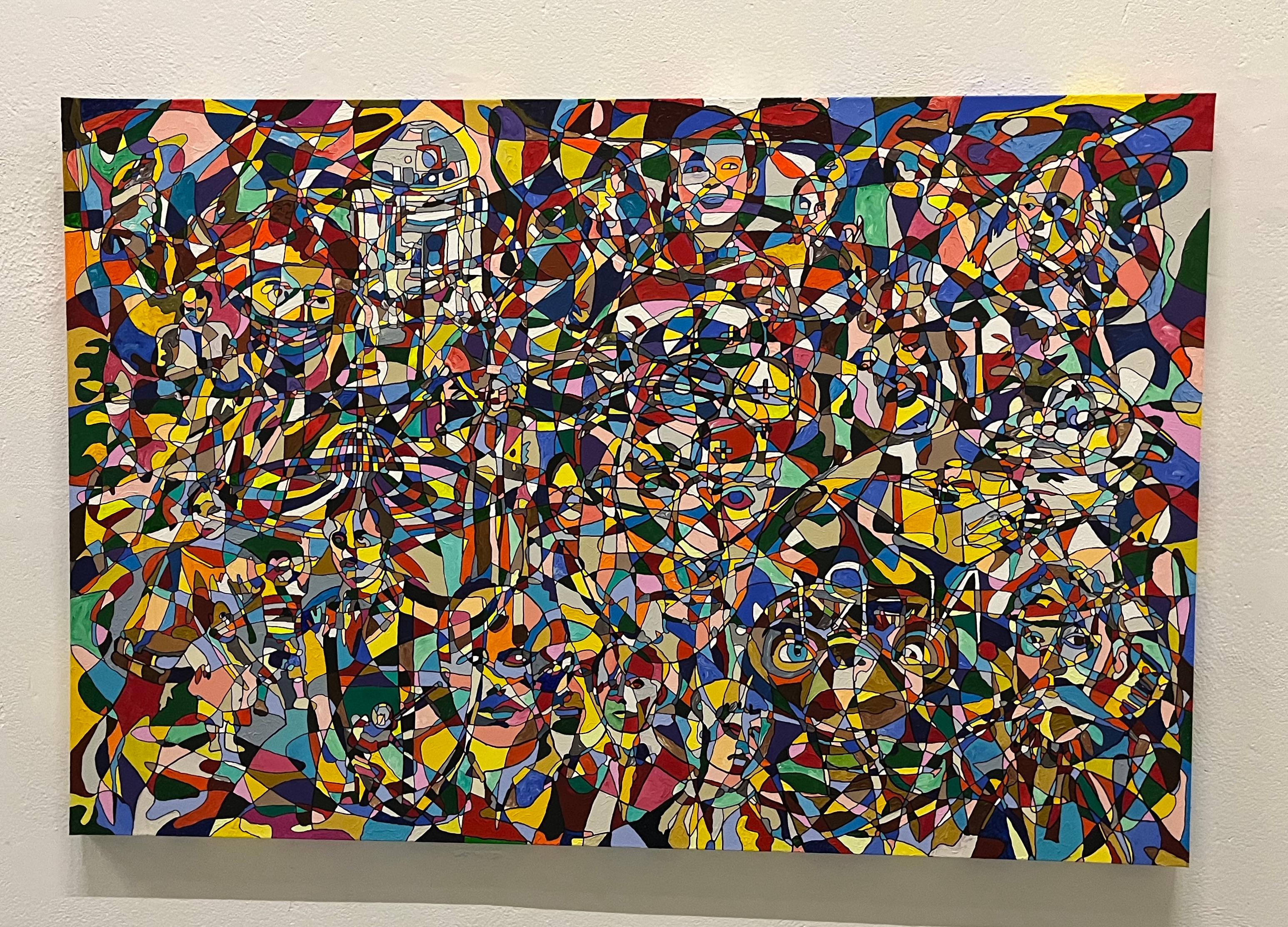 Arte contemporanea tedesca di Albrecht Behmel - Big Bang in vendita 1