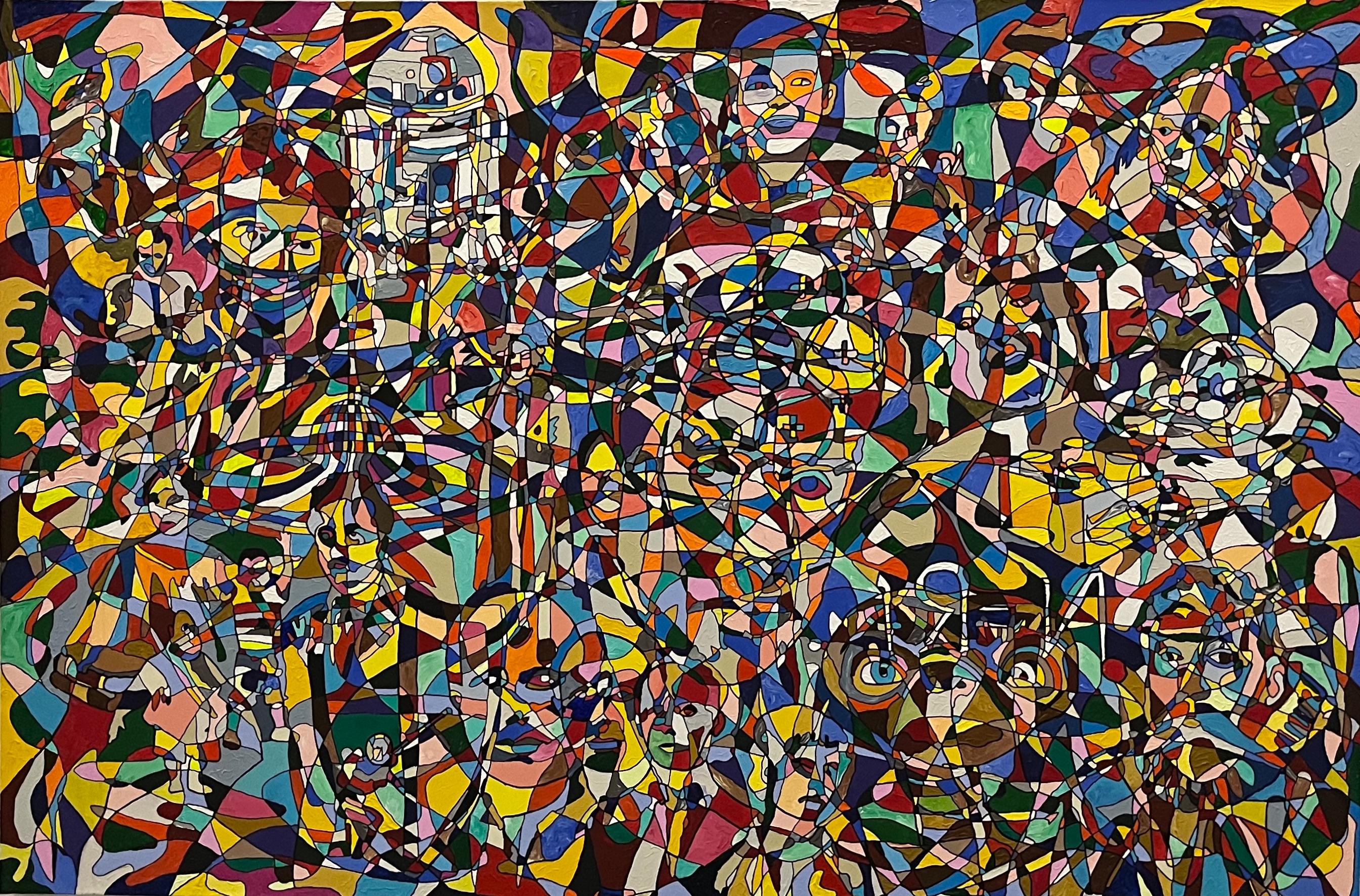 Acrilici e inchiostro su tela

Albrecht Behmel è un artista tedesco nato nel 1971 che vive e lavora a Freudenstadt, in Germania. Albrecht è uno scrittore di best-seller e vincitore del German National Academy of Arts Award Albrecht ha conseguito il
