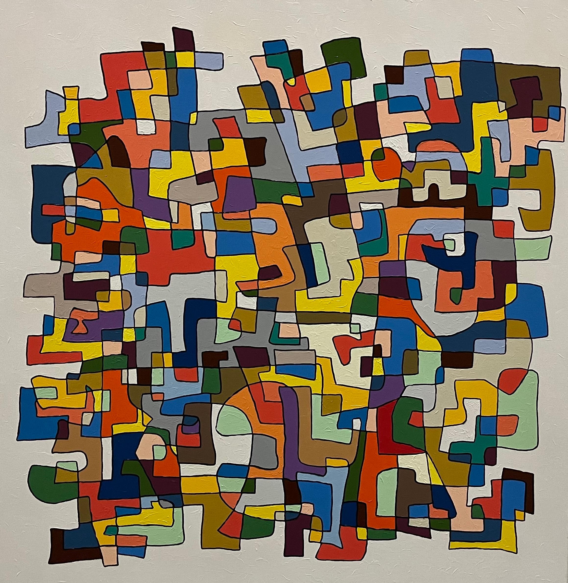Acryl & Tinte auf Leinwand

Albrecht Behmel ist ein deutscher Künstler, der 1971 geboren wurde und in Freudenstadt, Deutschland, lebt und arbeitet. Albrecht ist Bestsellerautor und Träger des Preises der Nationalen Akademie der Künste. Er studierte