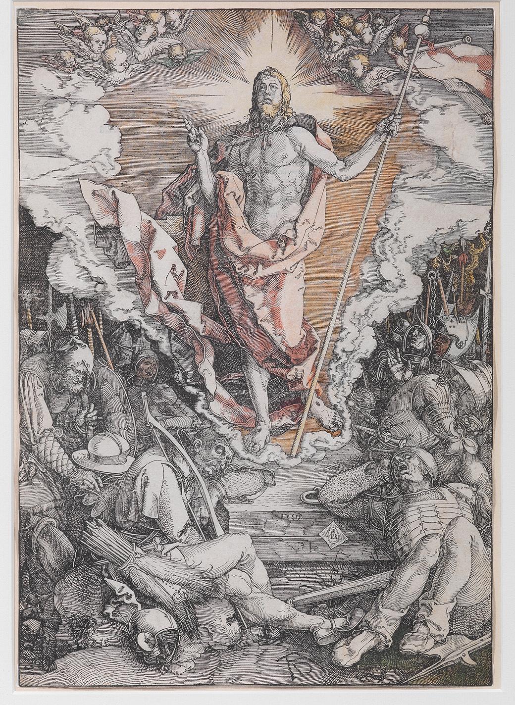 Albrecht Dürer:: '1471-1528' die Auferstehung:: aus der Großen Passion (Renaissance)