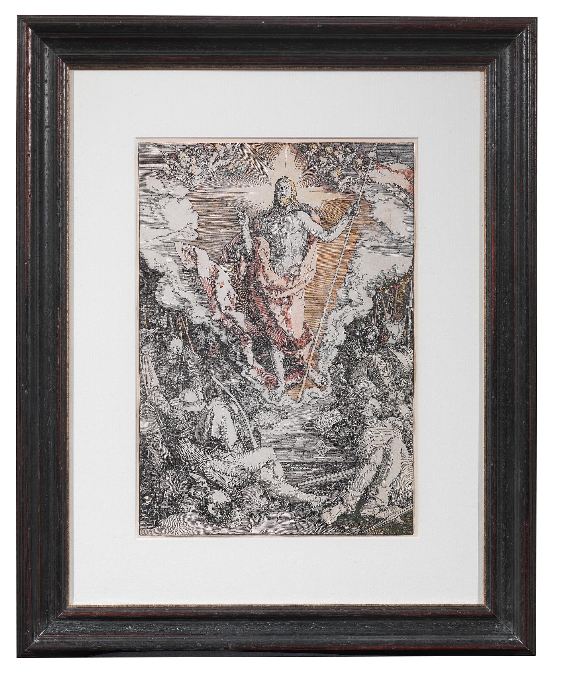 Albrecht Dürer:: '1471-1528' die Auferstehung:: aus der Großen Passion (Niederländisch)