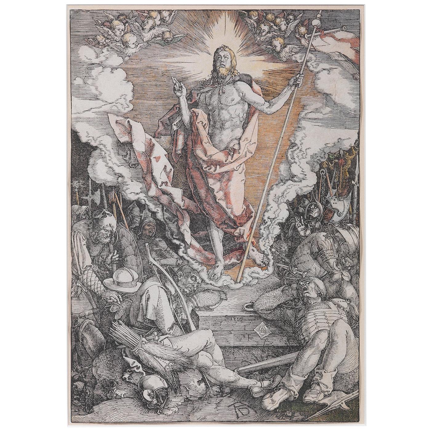 Albrecht Dürer, '1471-1528' the Resurrection, from the Large Passion