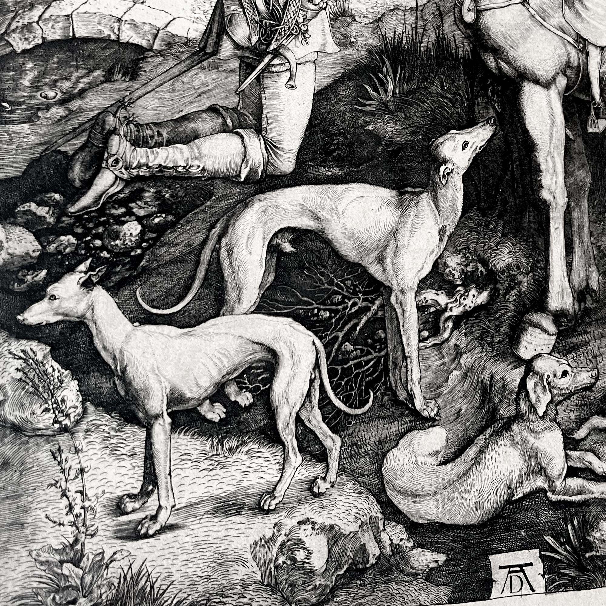 Allemand Albrecht Dürer - Saint Eustache en vente