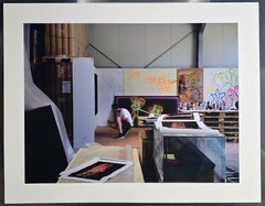 Drew Straker Portrait (Sprayer, Graffiti, Mural, Street Art)