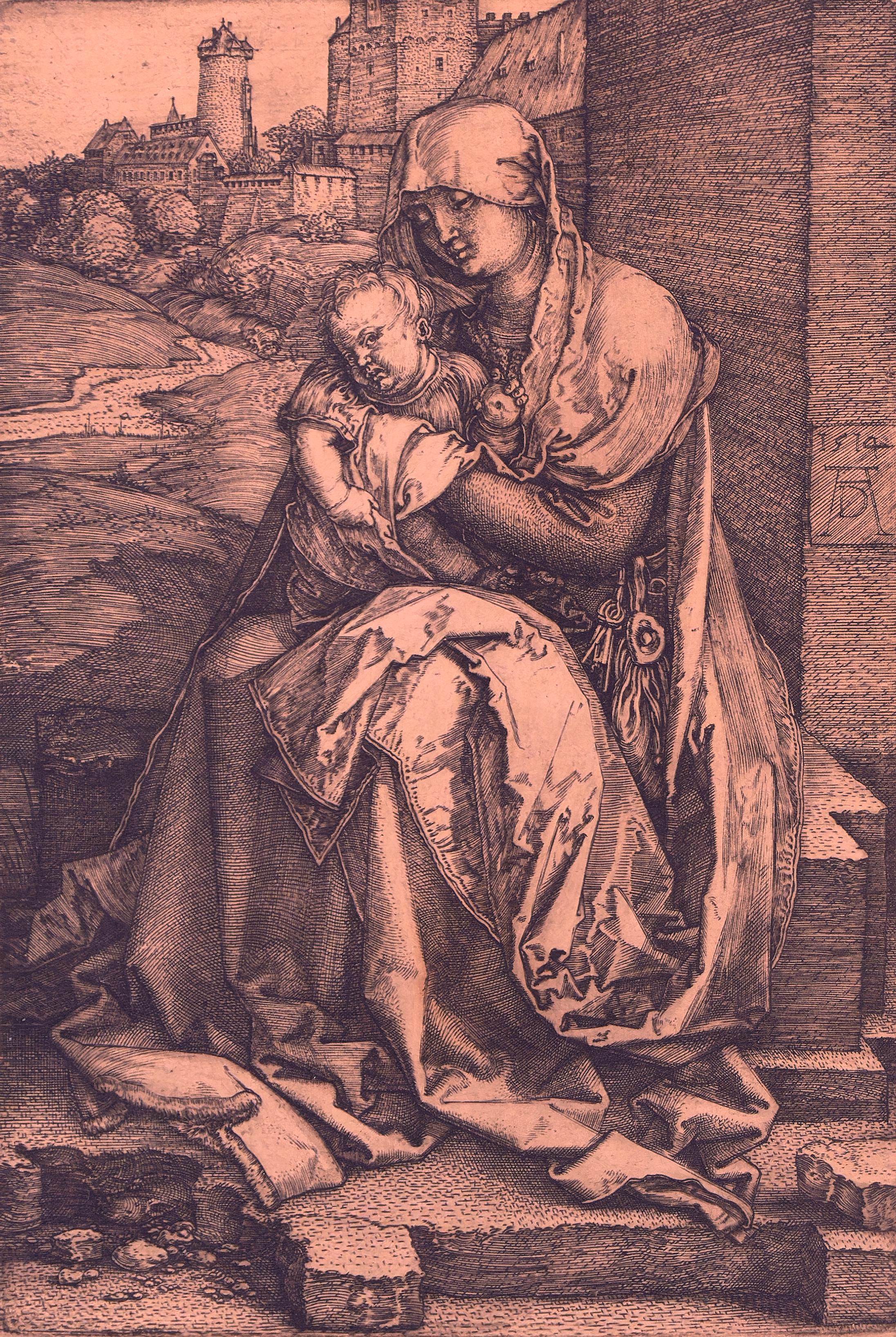 Gravure du 19e siècle d'après Albrecht Durer en vente 1