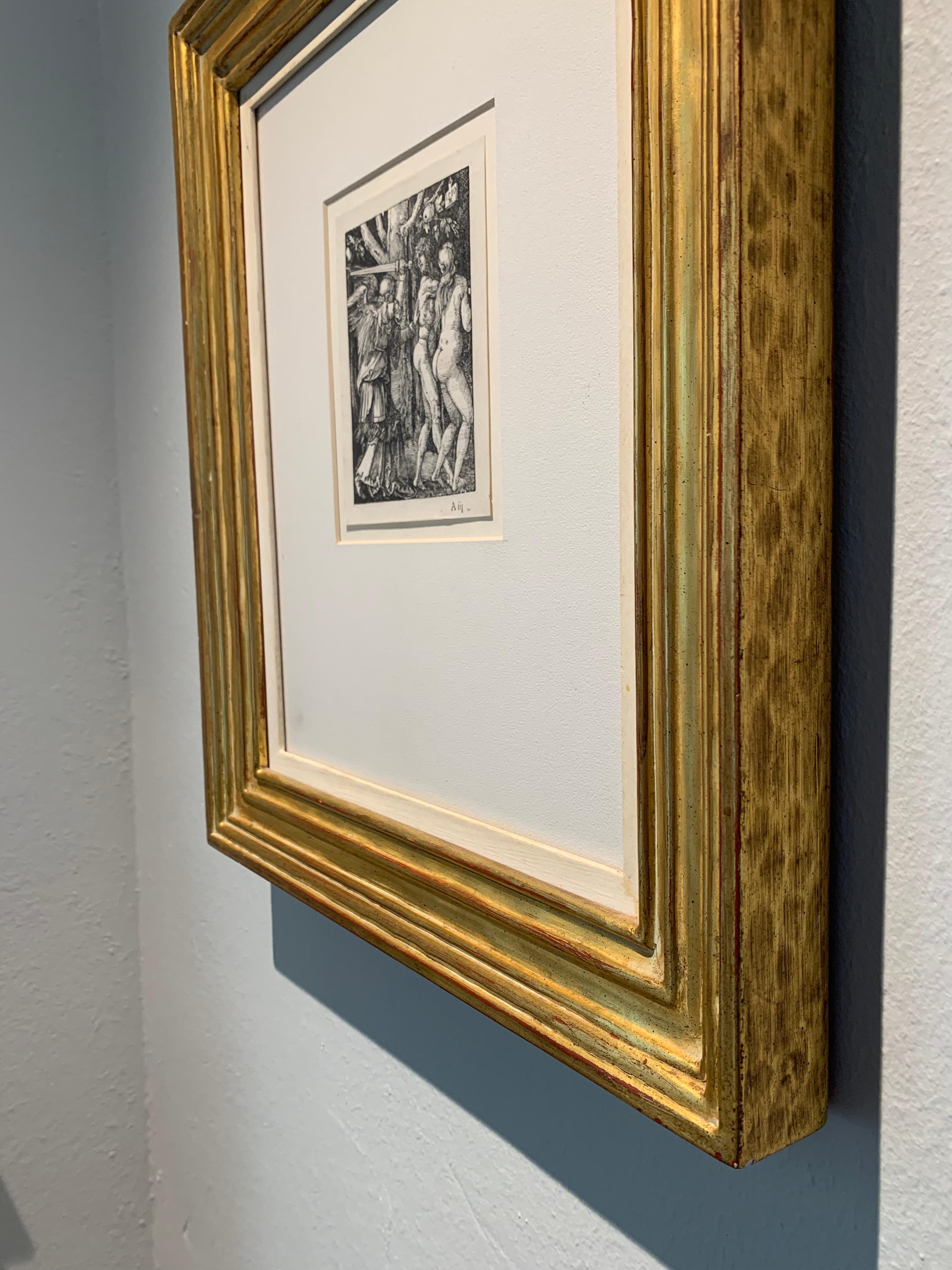 'Adam and Eve Expelled from Eden' by Albrecht Dürer, Woodcut Print For Sale 7