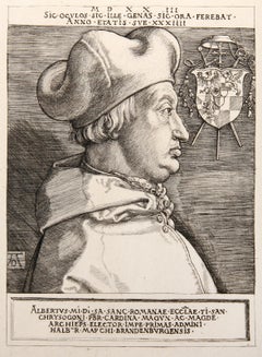 Albert de Mayence, Heliogravure by Albrecht Dürer
