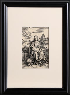 La Vierge au Singe, Heliogravure by Albrecht Dürer