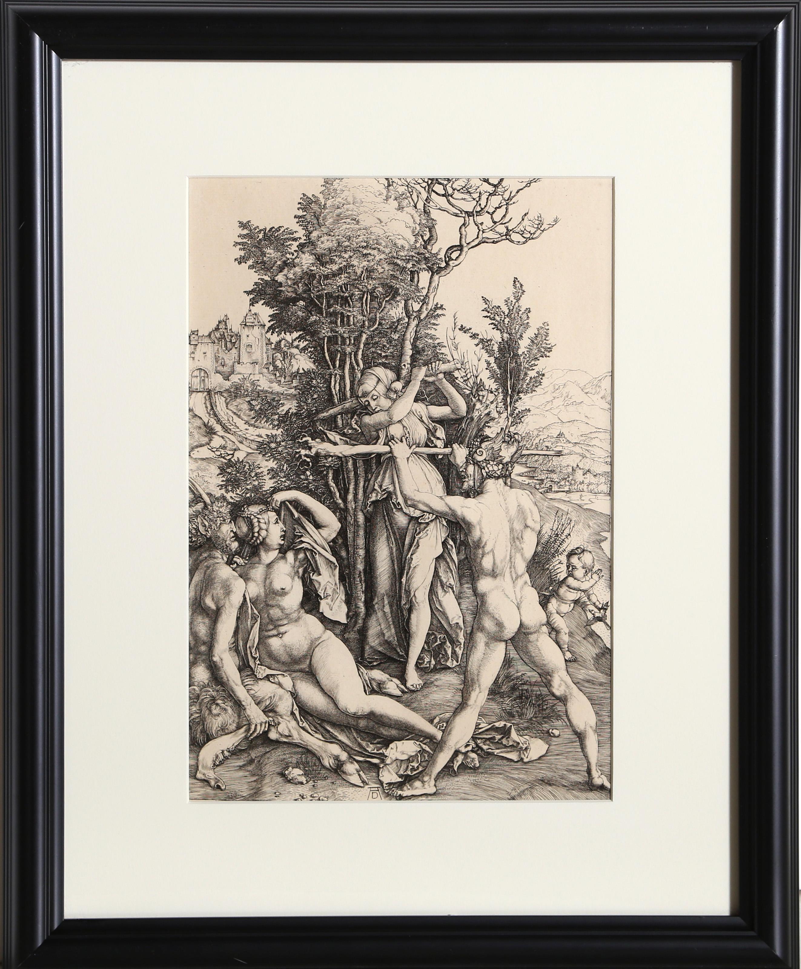 L'Effet de la Jalousie, Héliogravure d'Albrecht Dürer