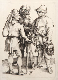 Les Trois Paysans, héliogravure d
Albrecht Dürer