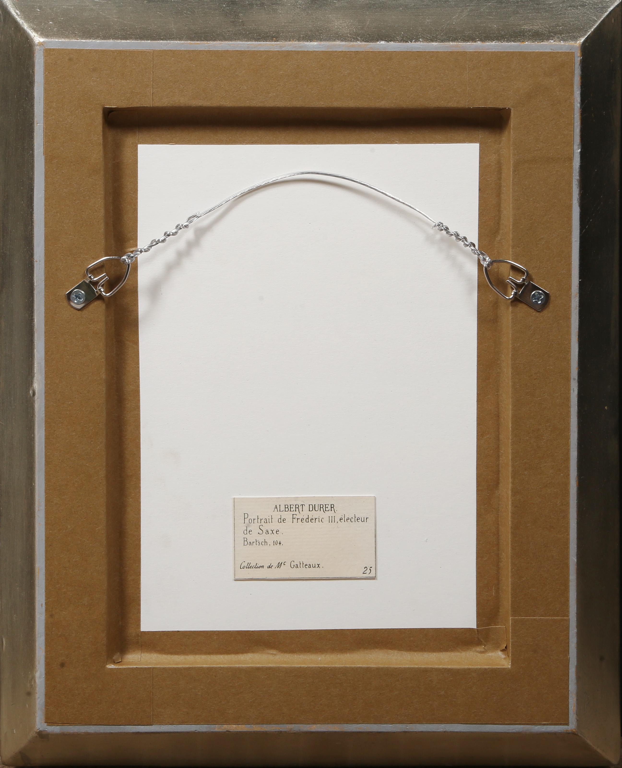 Portrait de Frederic III, Electeur de Saxe, Heliogravure by Albrecht Dürer For Sale 2