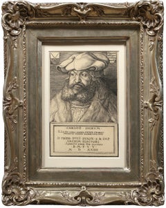Portrait de Frederic III, Electeur de Saxe, Heliogravure by Albrecht Dürer