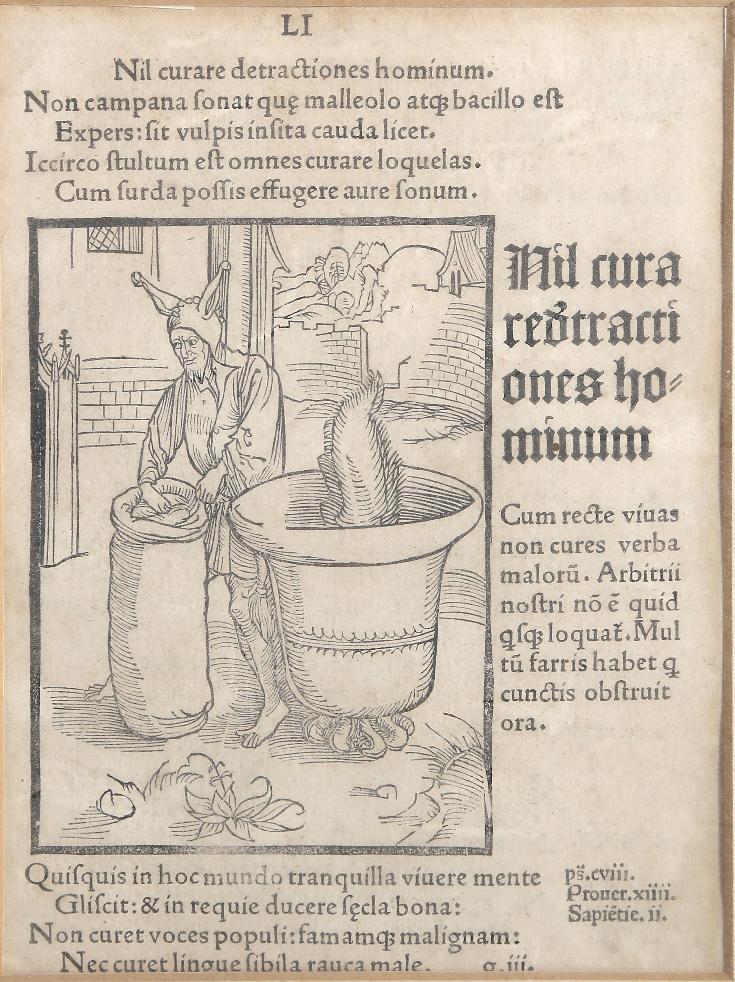 Ship of Fools Diptych, Old Masters Woodcut and Engraving by Albrecht Dürer For Sale 1