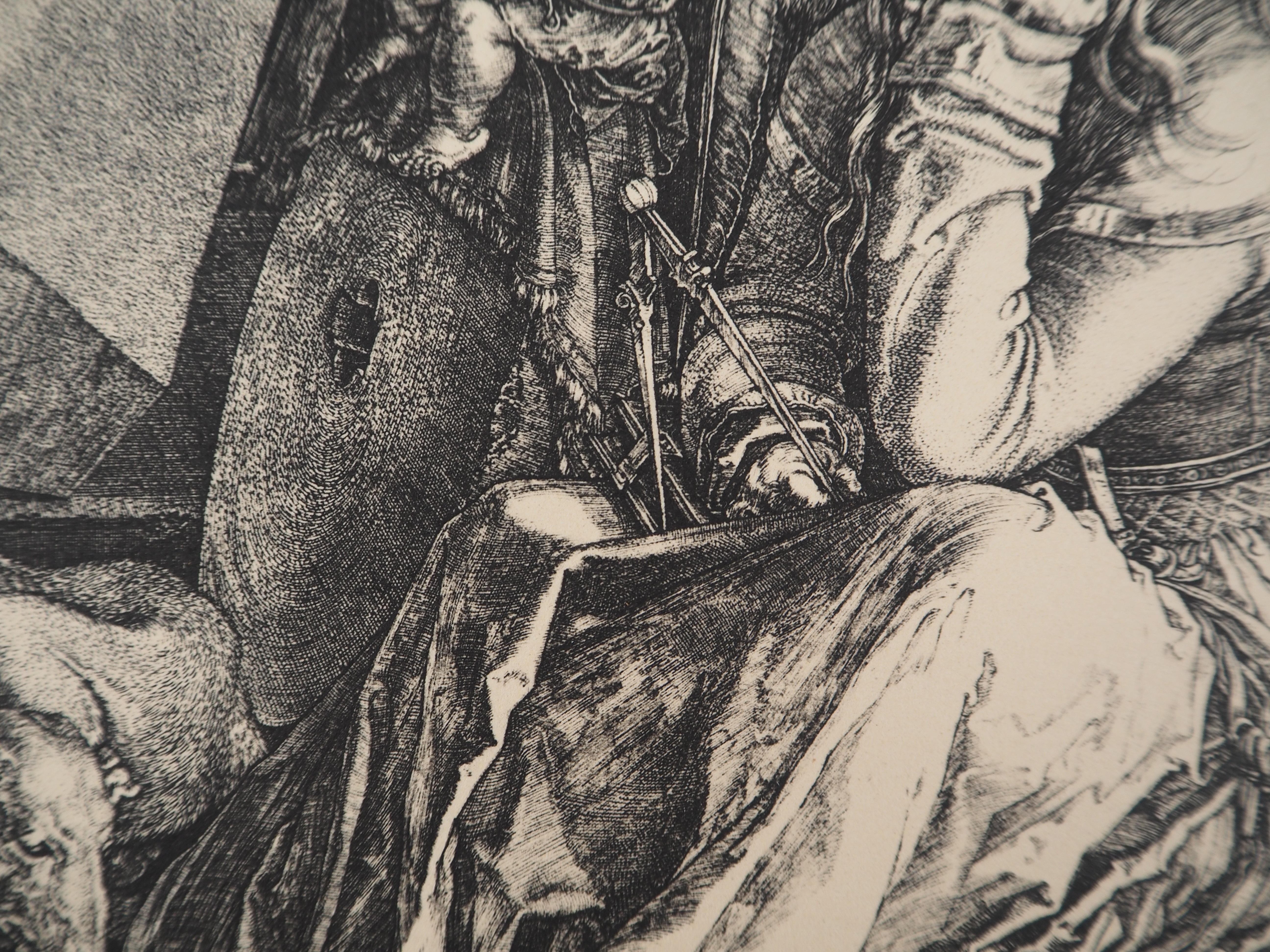 Symbolism : Melancolia - Etching For Sale 9