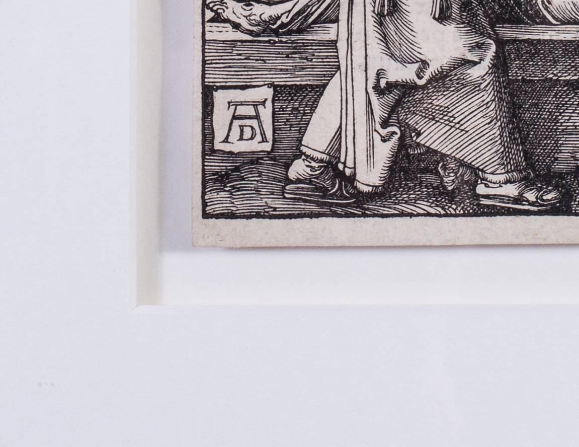 The burial of Christ, 1509-1510 - Gray Figurative Print by Albrecht Dürer