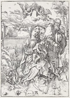 The Holy Family with the Three Hares