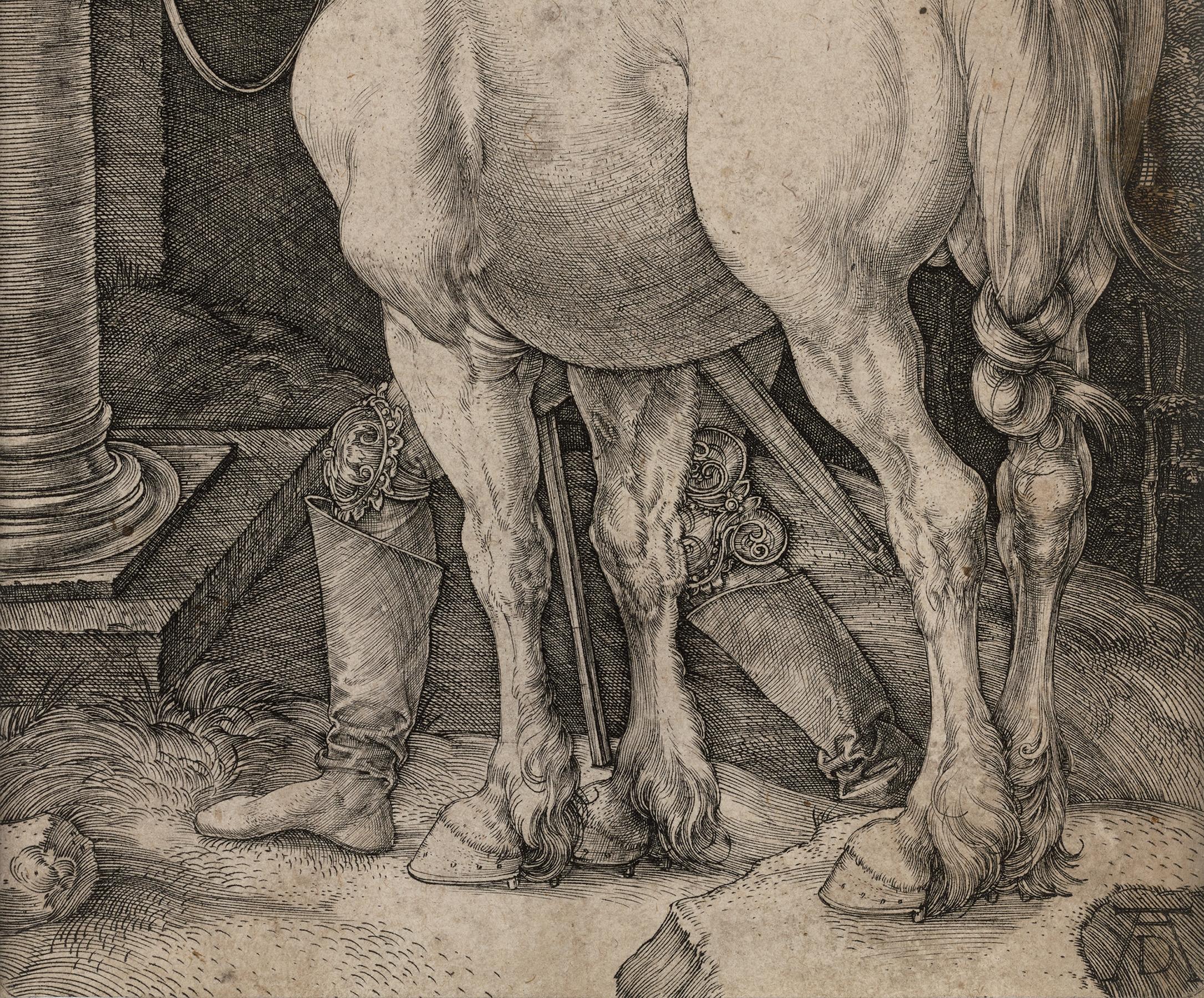 Il grande cavallo di Albrecht Dürer in vendita 3