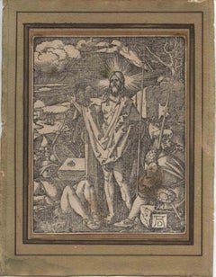 The Resurrection - Original Woodcut after Albrecht Dürer - Early 20th Century