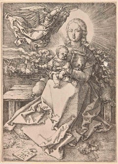 The Virgin - Woodcut after Albrecht Durer - Early 20th Century