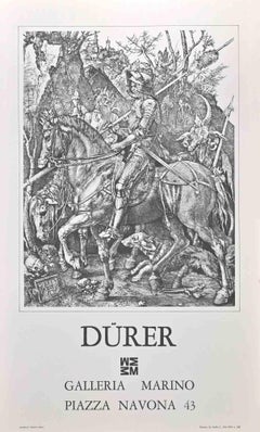 Vintage Albrecht Durer Exhibition Poster - Offset Print - 1970s