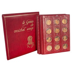 Album of 60 bronze medals - The Genius of Michelangelo