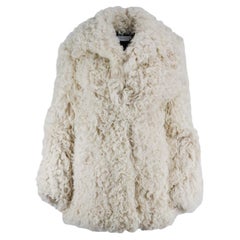 A.L.C. Oversized Shearling Coat Small