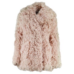 A.L.C. Oversized Shearling Coat Xsmall