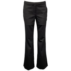 A.L.C. Taille 6 - Pantalon de robe en laine mélangée noir