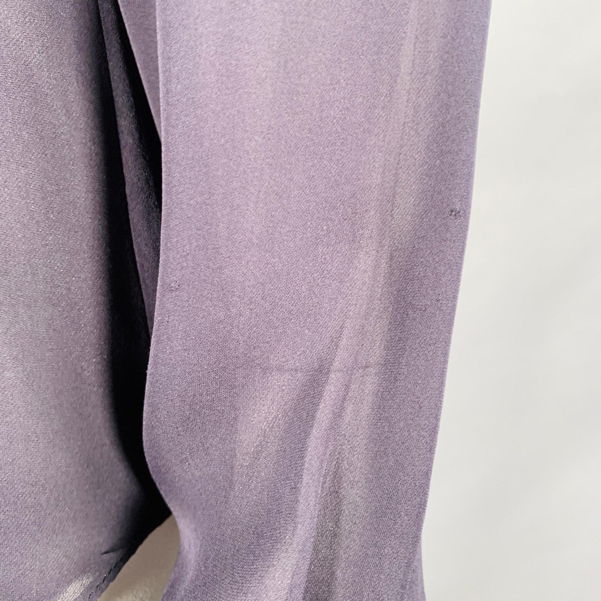 A.L.C. Taille L Chemisier sans col à boutons cachés noir Pour femmes en vente