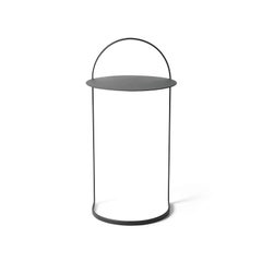 Table Alça en noir:: par Wentz:: design contemporain brésilien