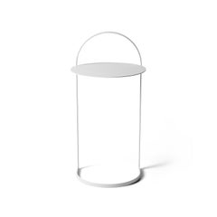 Table Alça en blanc:: par Wentz:: design contemporain brésilien