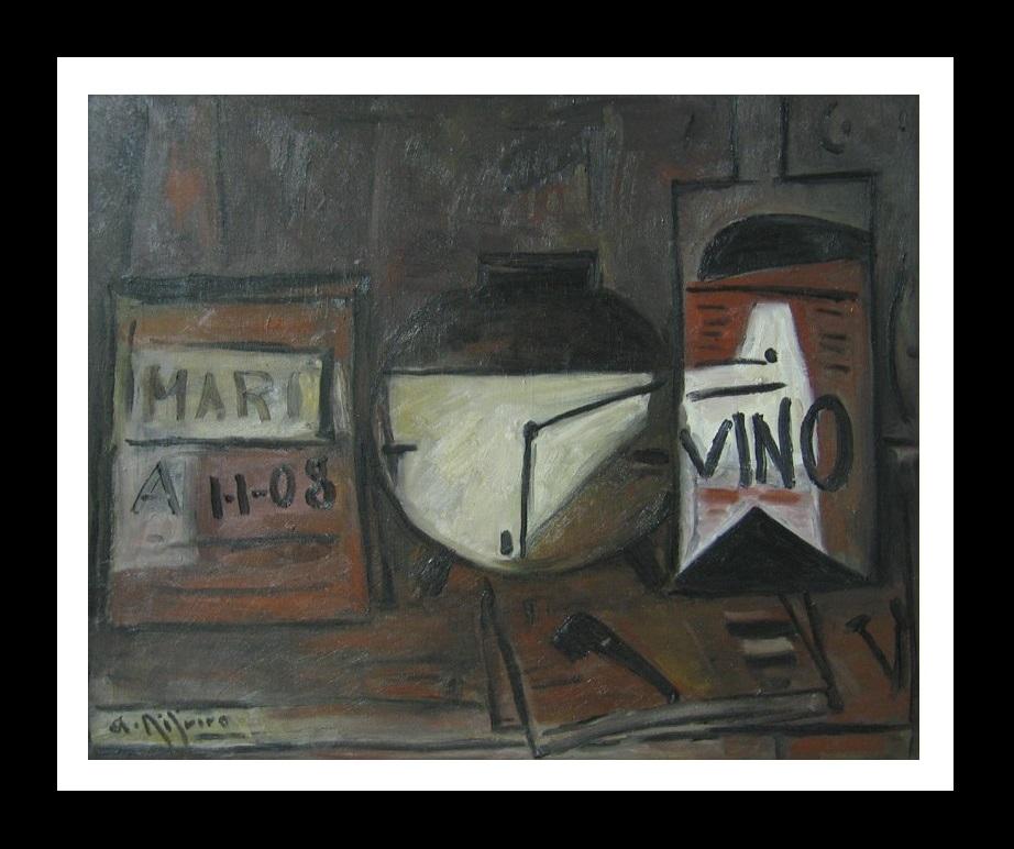 Hilaire Hiler Violet to Blue Green, Diagonal Shadow For Sale at