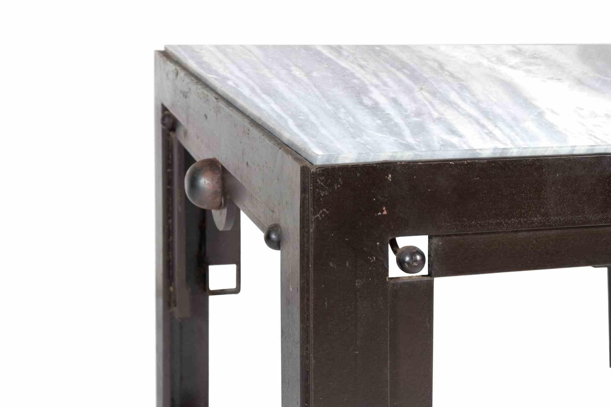 Italian Alchemica Iron Coffee Table by Roberto Fallani, Italy, 1990s For Sale