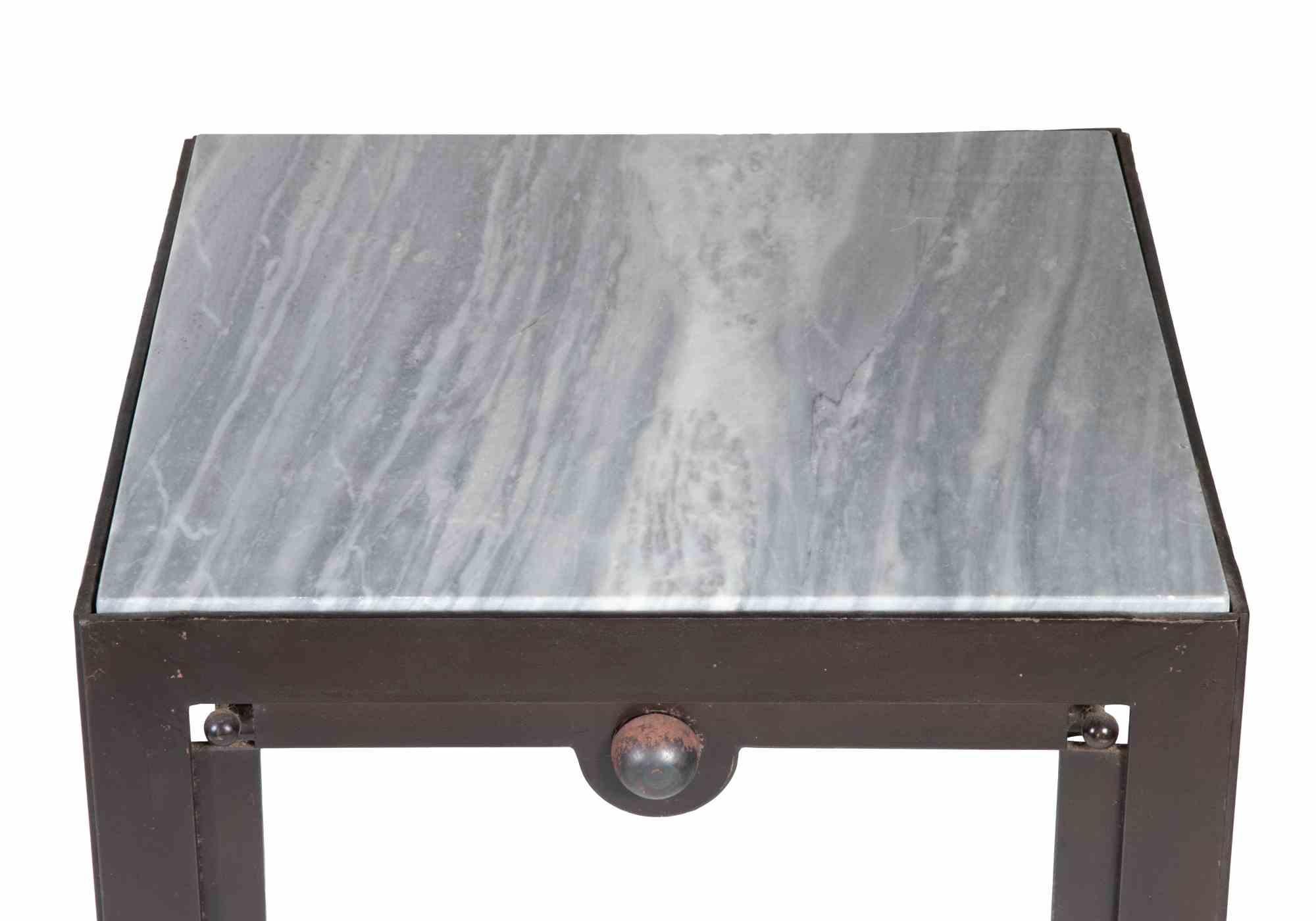 Alchemica Iron Coffee Table by Roberto Fallani, Italy, 1990s In Good Condition For Sale In Roma, IT