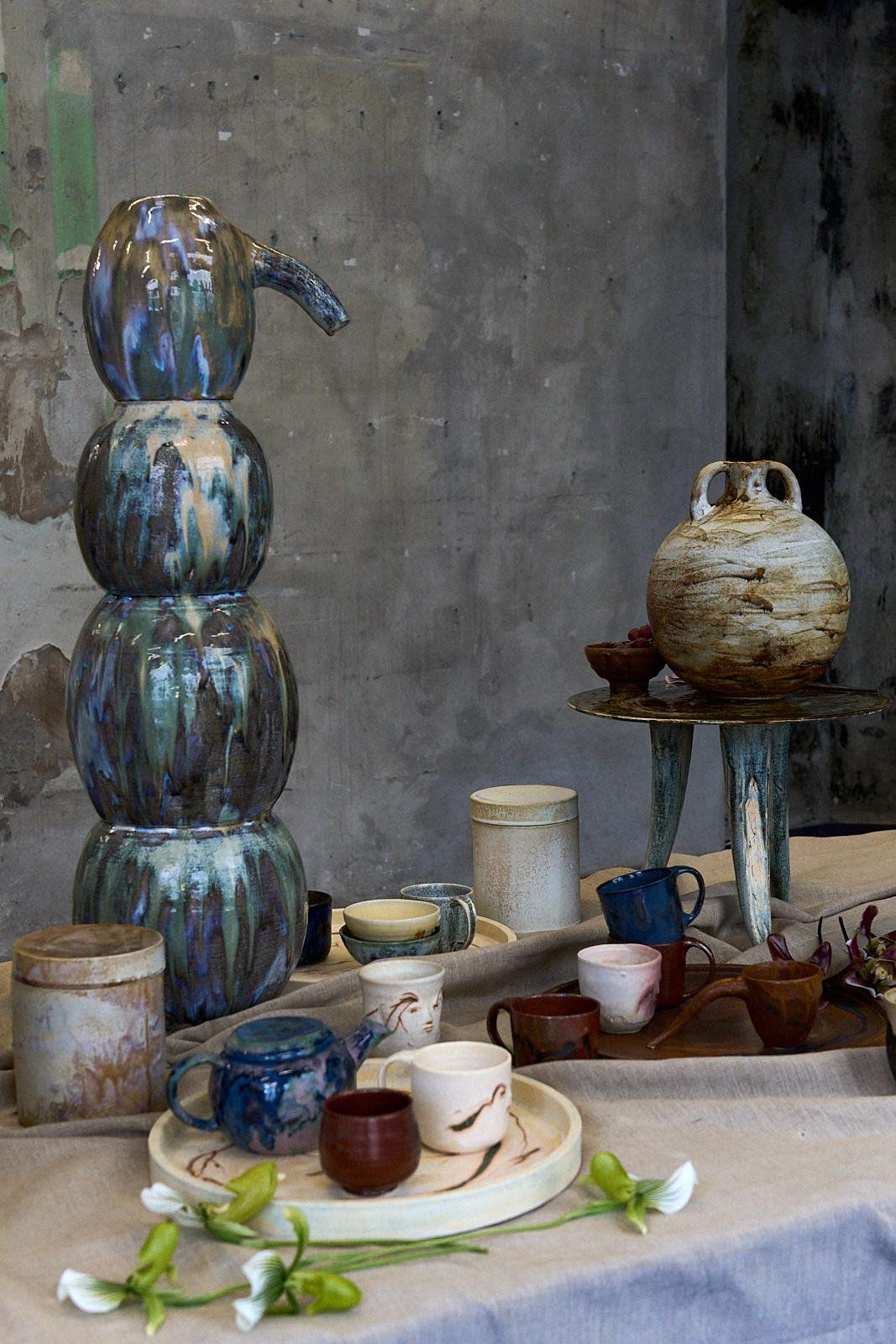 Vaso alchemico Aludel (Citrinitas) di Cathrine Raben Davidsen In condizioni Nuovo in vendita a København K, DK