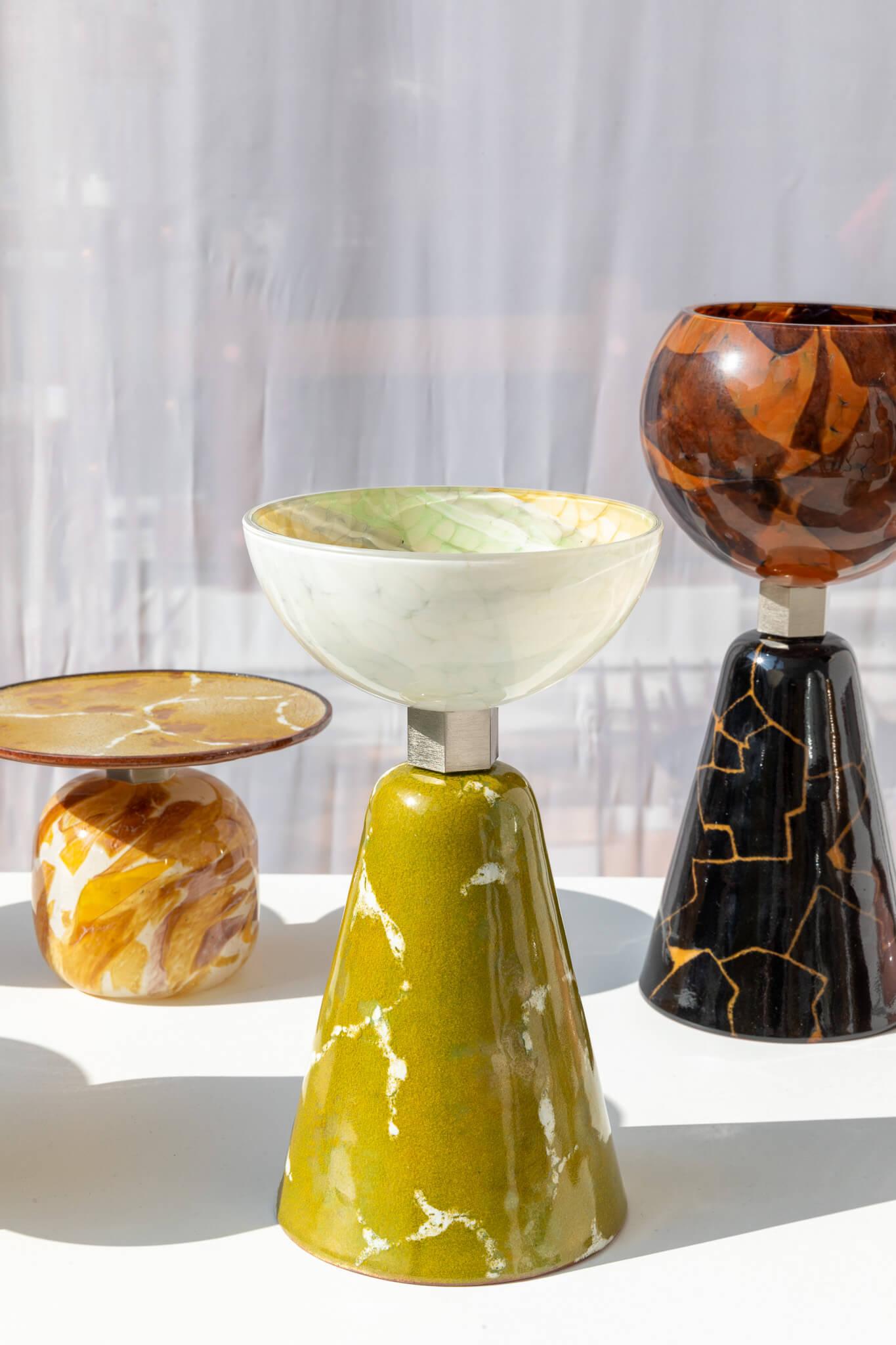 Italiano Vaso Alchimia F807 disegnato da Debonademeo in vendita