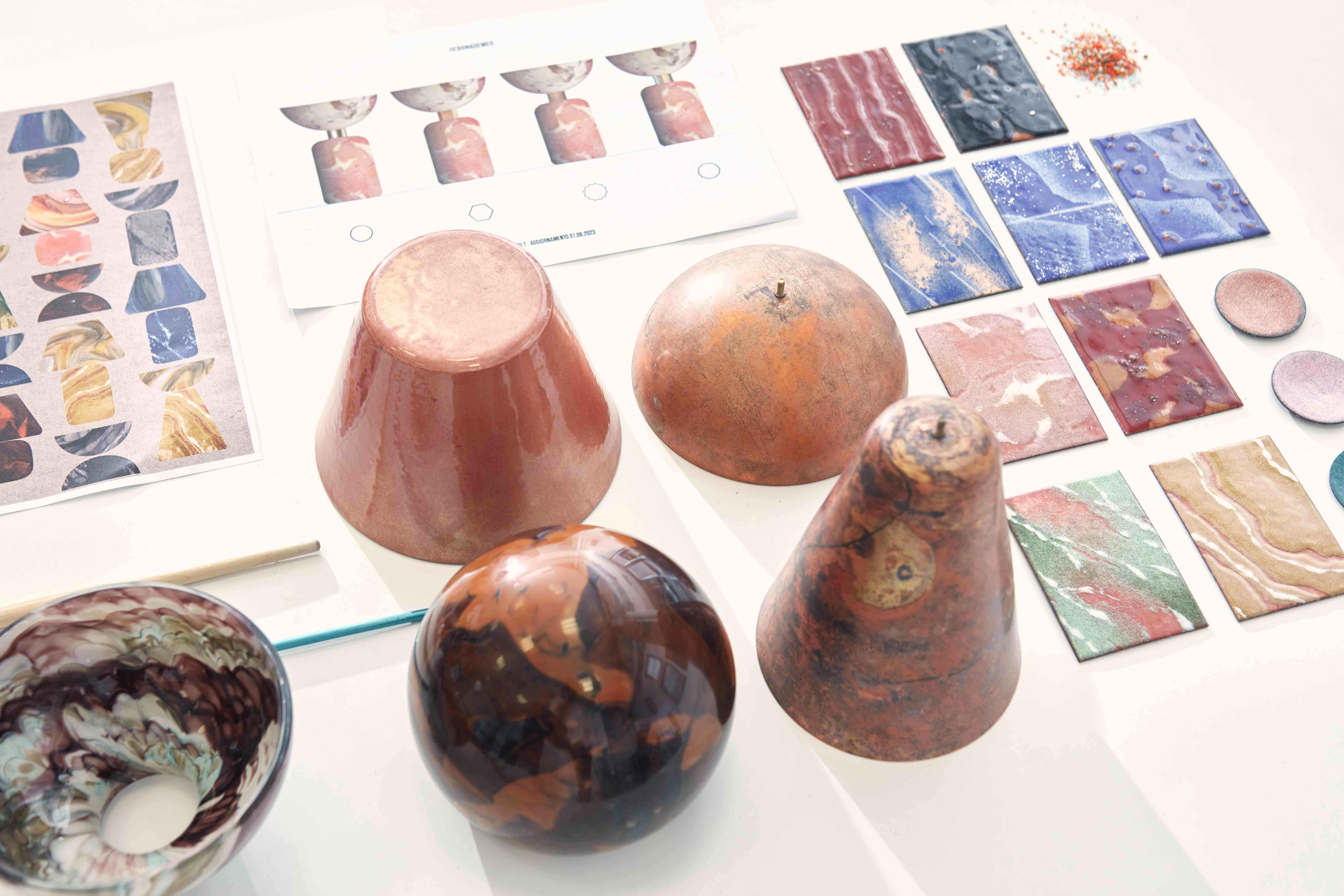 Vaso Alchimia F807 disegnato da Debonademeo In condizioni Nuovo in vendita a Venezia, IT