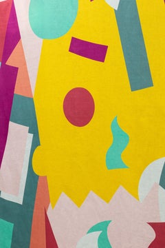 Alchimie Contemporary Leinen-Tischdecke mit 6 Servietten von Vito Nesta