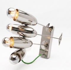 Alcolico Sculptural Wall Lamp, designed and assembled in Italy by Dario Nasuti