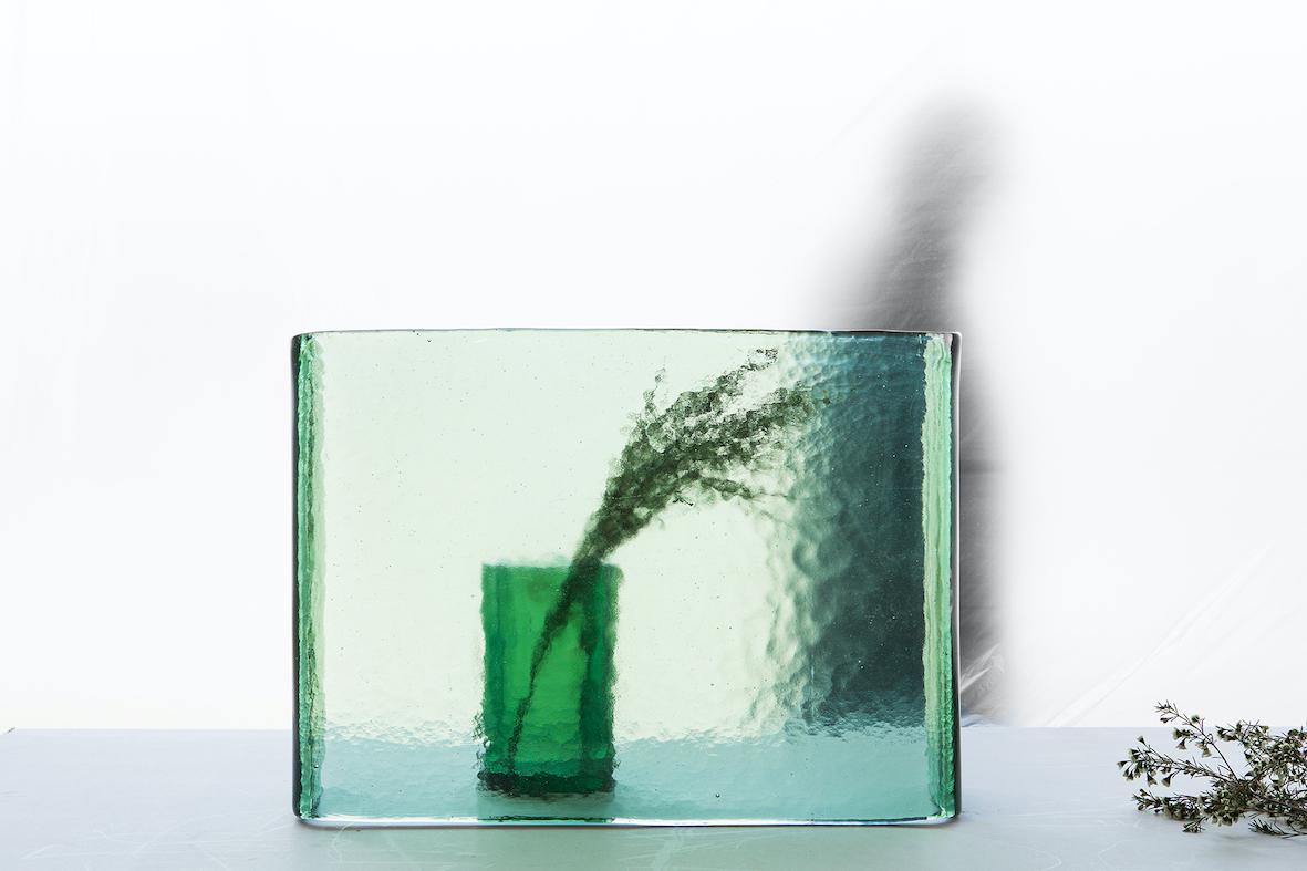 Contemporary Alcova by Ronan and Erwan Bouroullec — Cast Glass Vase Collection — Set 05 For Sale