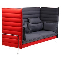 Alcove 3-Sitzer-Sofa mit hoher Rückenlehne