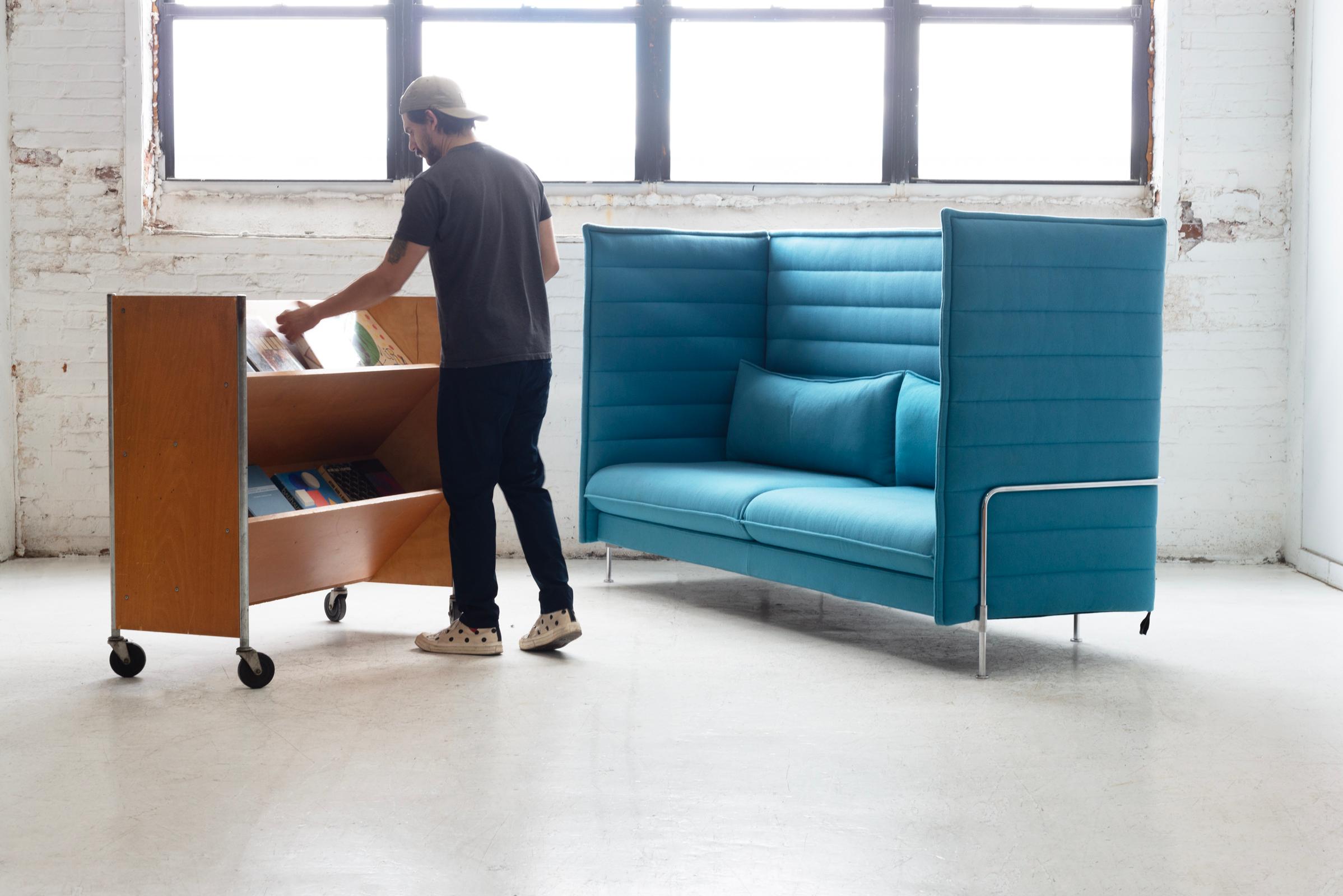 Textile Alcove Sofa by Ronan & Erwan Bouroullec for Vitra For Sale
