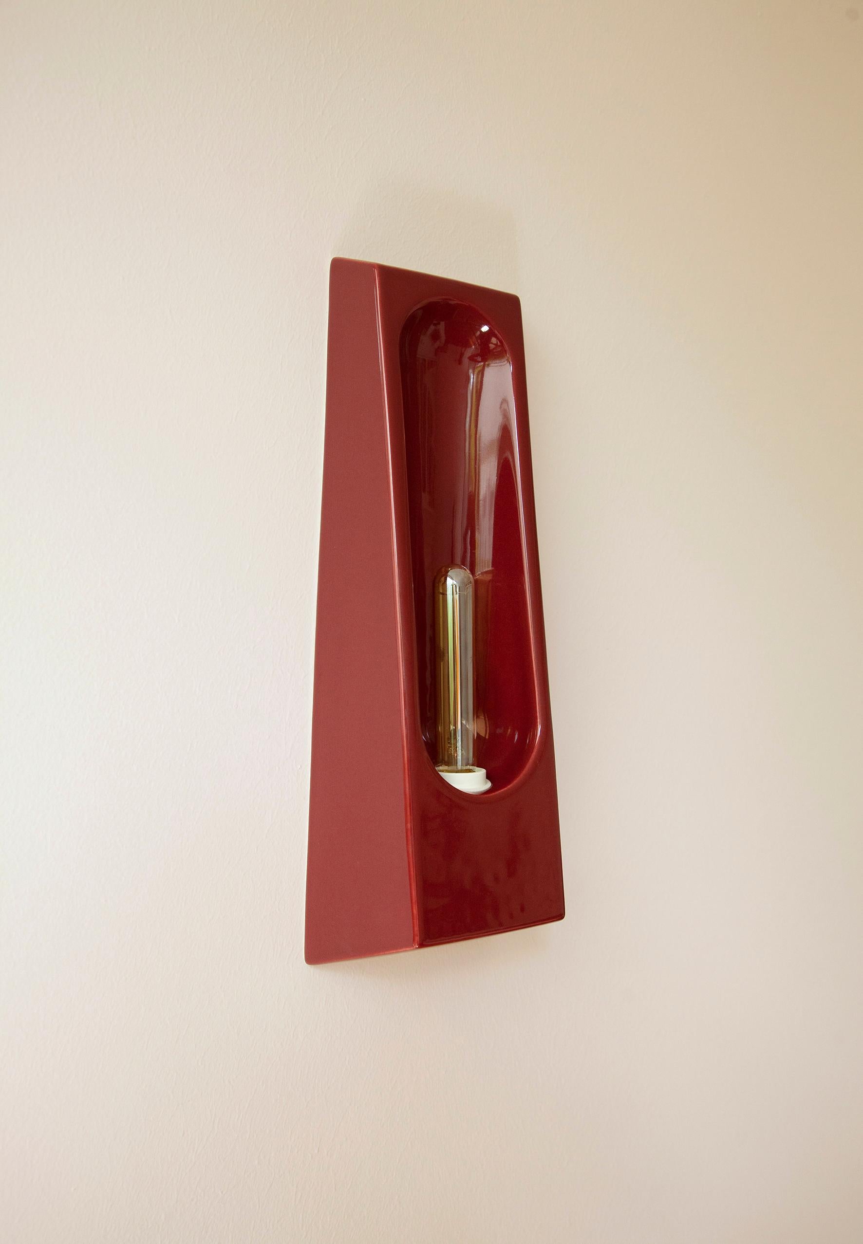 Lámpara de pared Alcove Tinto de Violaine d'Harcourt Posmoderno en venta
