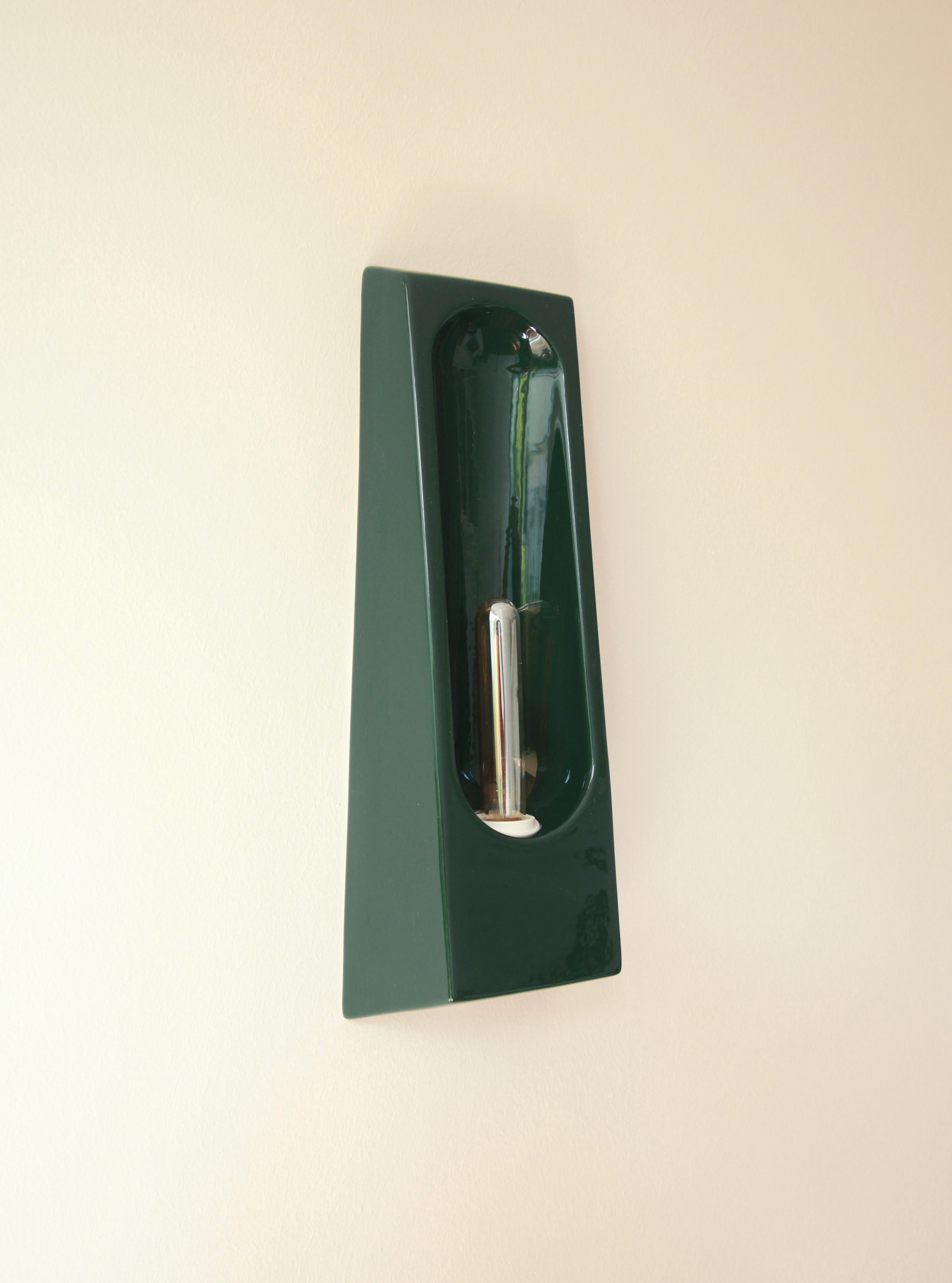 Lámpara de pared Alcove Verde de Violaine d'Harcourt Posmoderno en venta