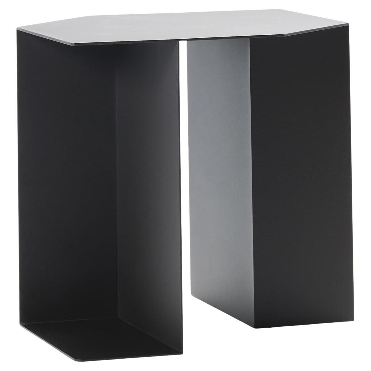 Alcubo Hexagonal Black Coffee Table by Antonio Saporito For Sale