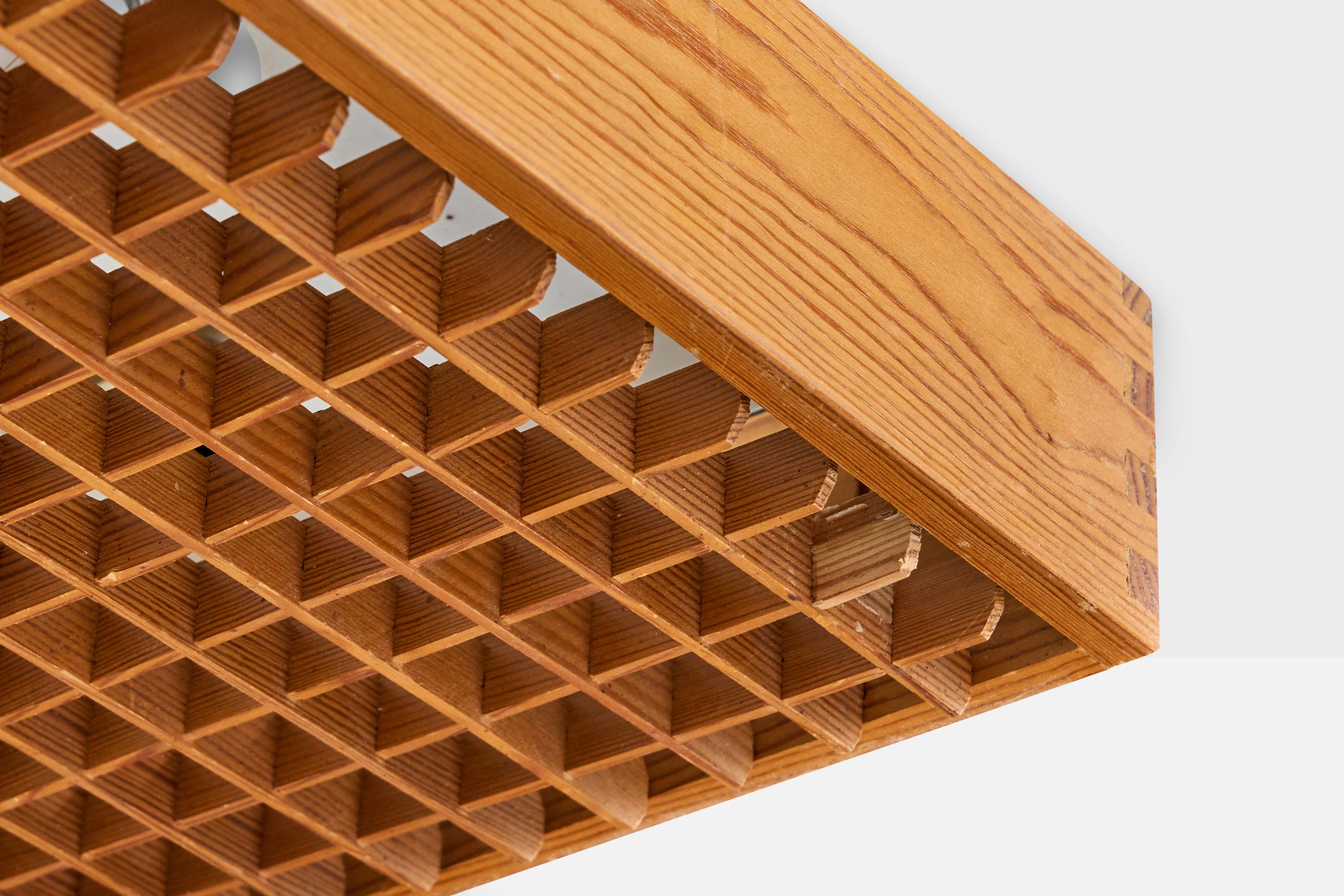 Fin du 20e siècle Alda, pin, métal, Suède, années 1980 en vente