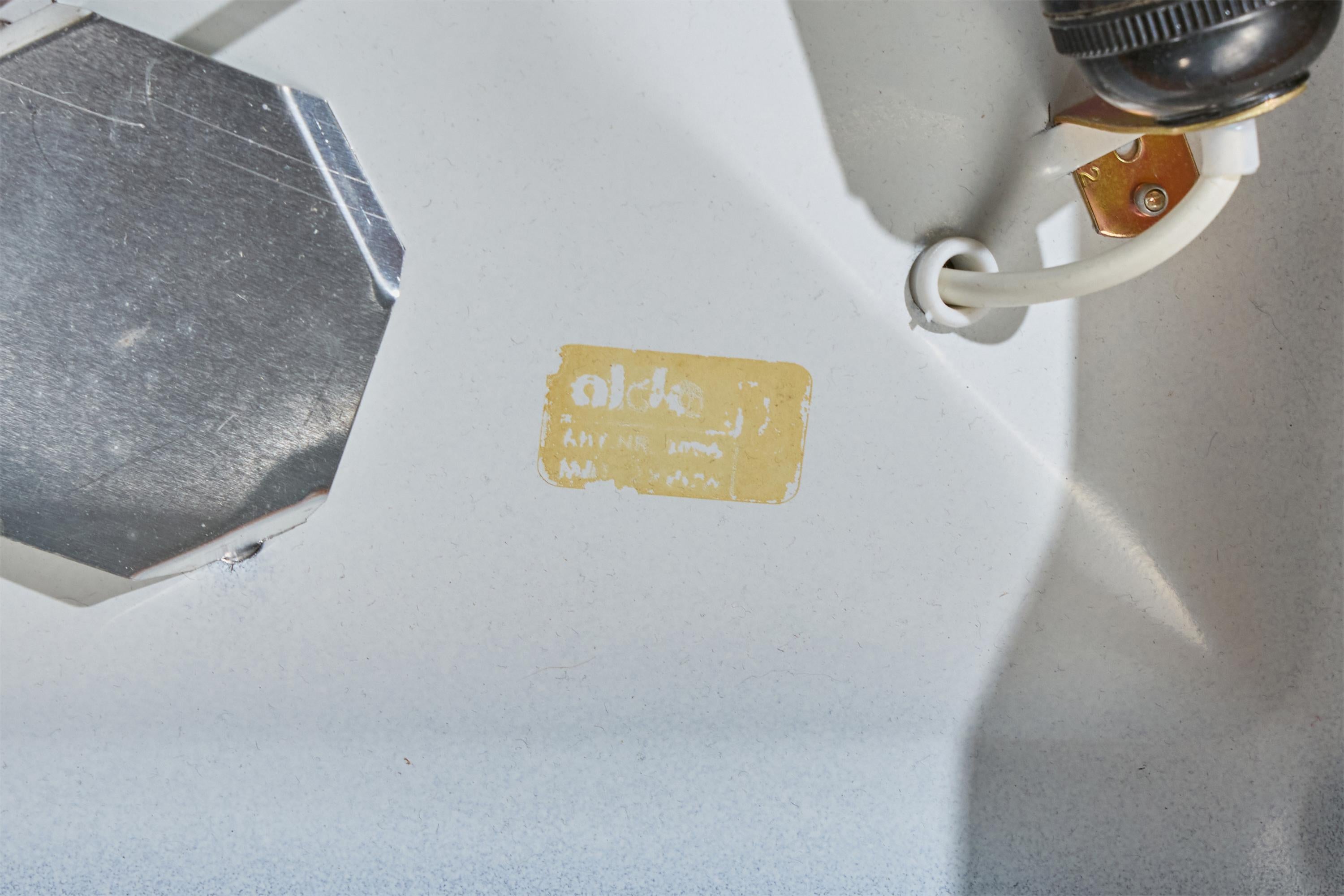 Alda, affleurant, pin, métal, Suède, années 1980 en vente 1