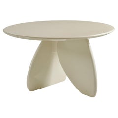 Aldabra Table with Eggshell Finishing by Roberto Cavalli Home Interiors