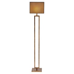 Aldebaran – Sculptural Italian Floor Lamp in Burnished Metal